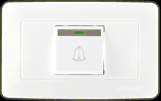[ETI13] PULSADOR SENCILLO BLANCO 118Z-11 MERCURY PROMAX - ETI13