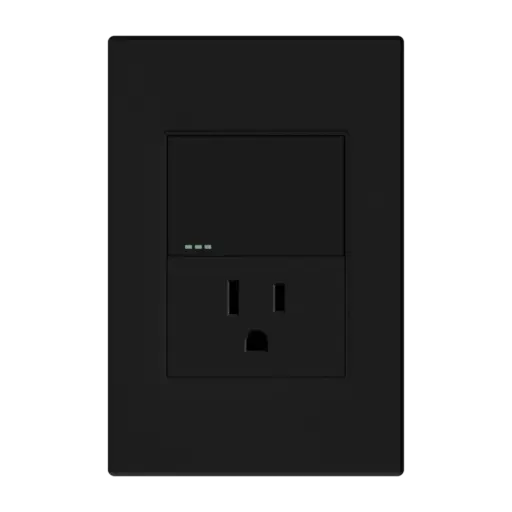 [ETI164] TOMA + INTERRUPTOR NEGRO MATE MERCURY PROMAX - ETI164