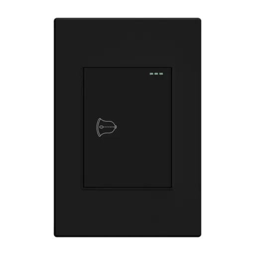 [ETI168] PULSADOR SENCILLO NEGRO MATE MERCURY PROMAX - ETI168