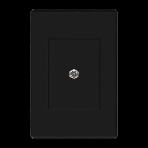 [ETI170] TOMA COAXIAL NEGRO MATE MERCURY PROMAX - ETI170