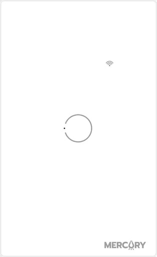 [TIC03] INTERRUPTOR SENCILLO SMART HOME TOUCH WHITE WIFI MERCURY PROMAX - TIC03