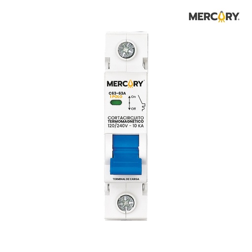 [EBM31] BREAKER RIEL 1P 63A MERCURY PROMAX - EBM31