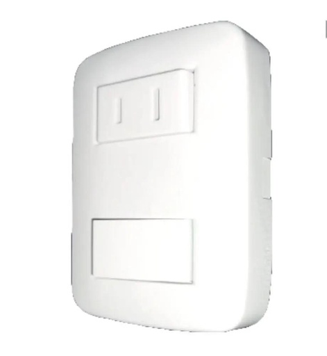 [ETI83] INTERRUPTOR + TOMA S-PONER BASIC BLANCO MERCURY PROMAX - ETI83