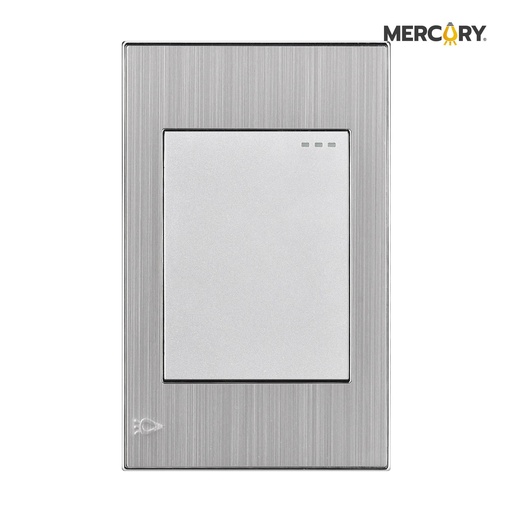 [ETI43] INTERRUPTOR SENCILLO CONMUTABLE STAINLESS MERCURY PROMAX - ETI43
