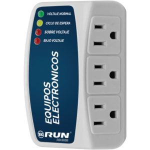 [ECA146] PROTECTOR DE VOLTAJE 15A 1800W 120V AC X3 SALIDAS MERCURY BLISTER - ECA146