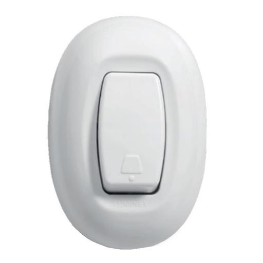 [ETI02] PULSADOR SOBREPONER BLANCO DE LUJO MERCURY PROMAX - ETI02