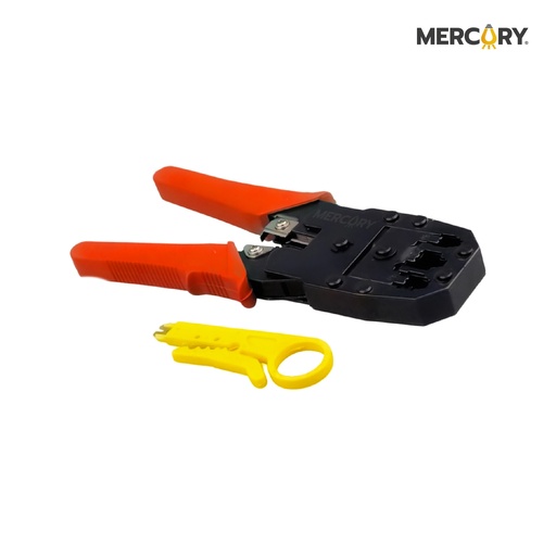 [ECA121] PONCHADORA RJ45/RJ12/RJ11 TITANIUM - ECA121