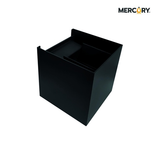 [IDL80] APLIQUE LED BOX-10X10 6W NEGRO/3000K MERCURY PROMAX - IDL80